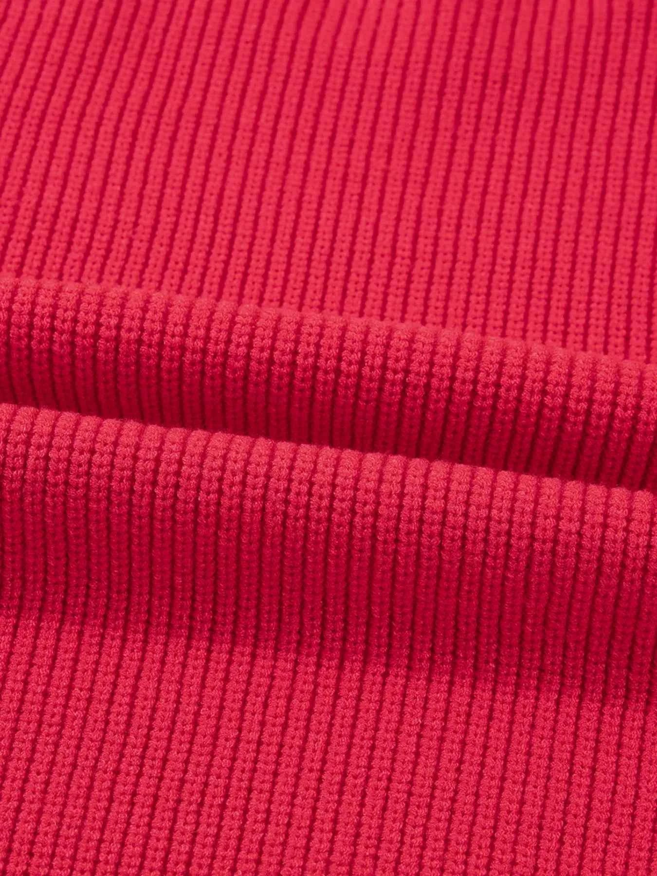 Sequin Bow Accent Sweater with Drop Shoulder Design