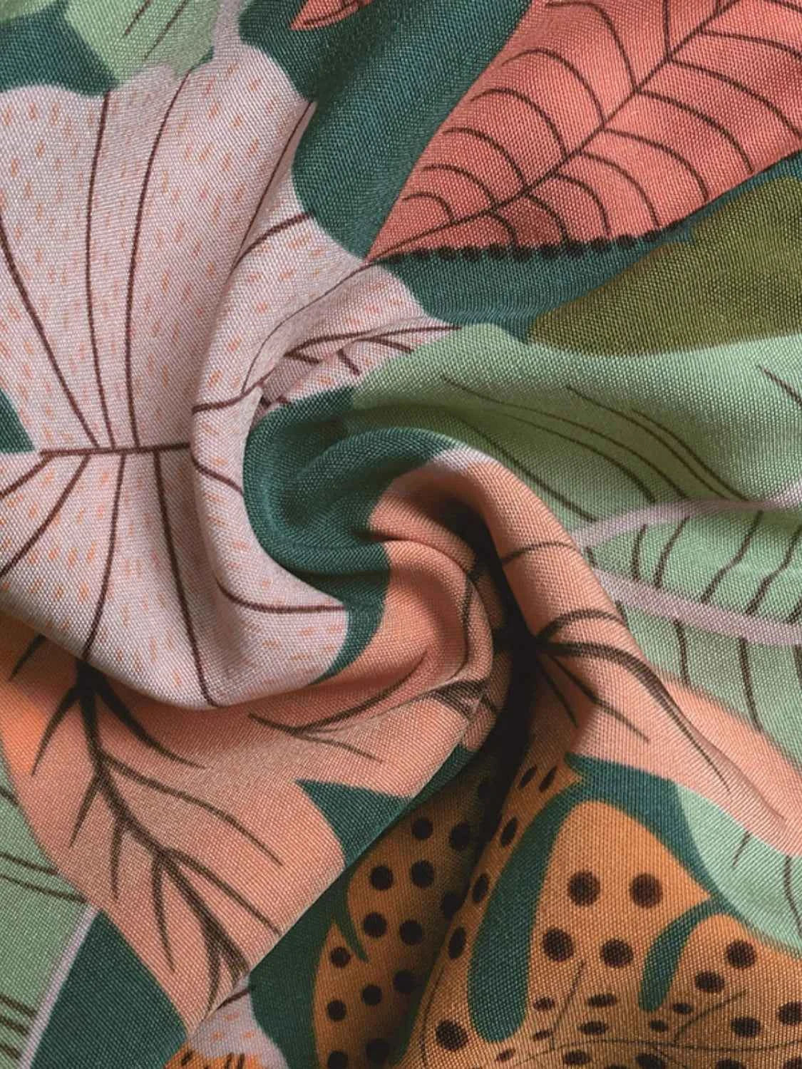 Tropical High Waist Shorts for Effortless Summer Style