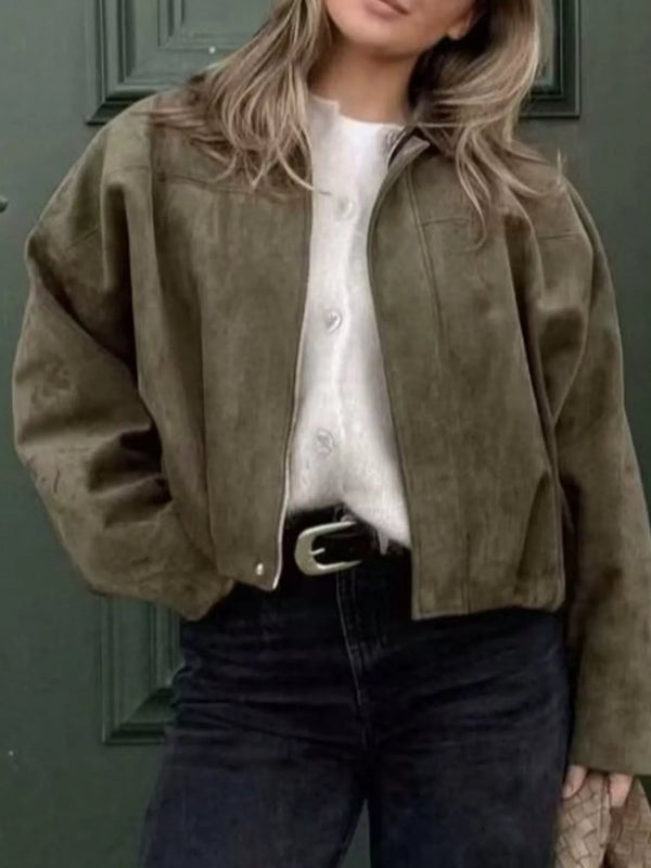 Cozy Oversized Zip Jacket