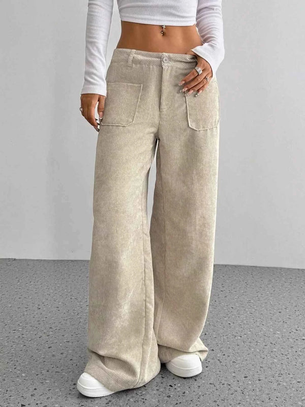 Cozy Wide-Leg Pants