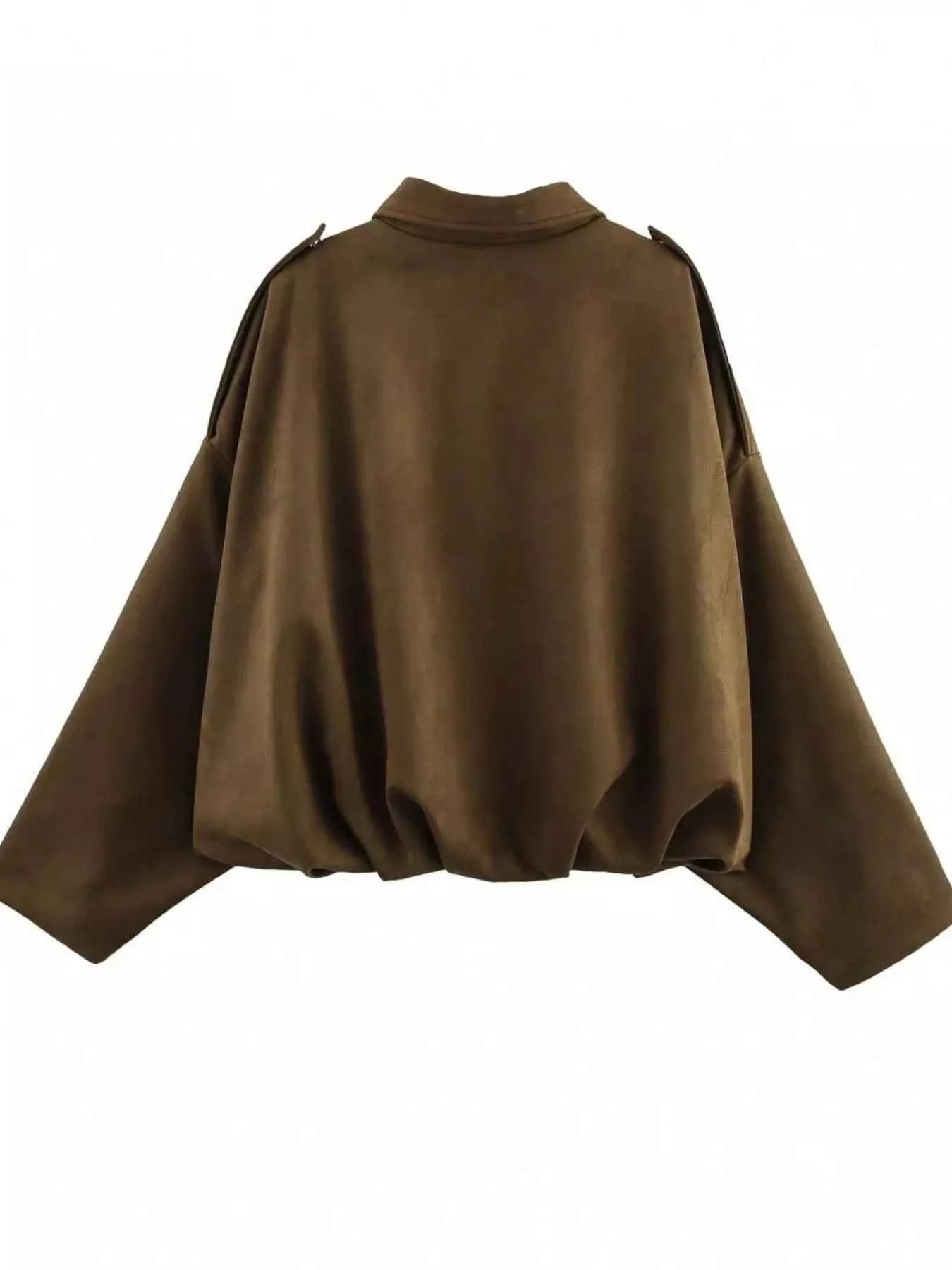 Zip Up Oversized Jacket