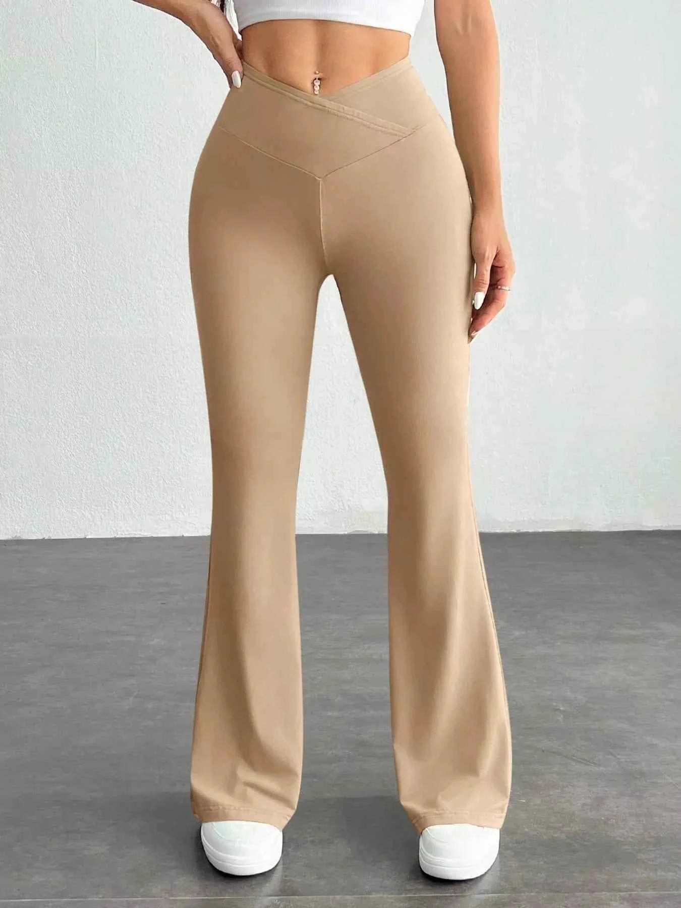 High-Waisted Flare Pants