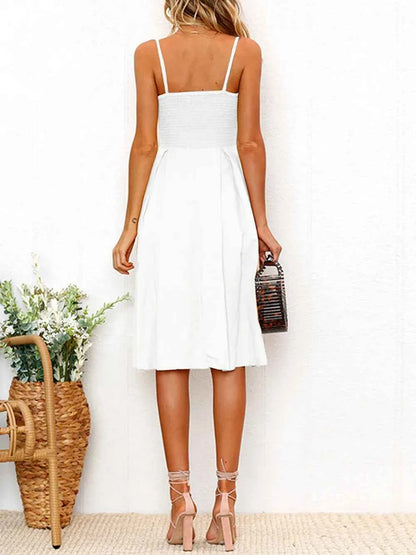 Cutout Sweetheart Neck Cami Dress - Stylish and Trendy Summer Fashion