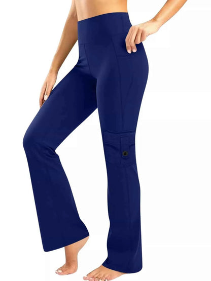 High-Waisted Yoga Pants with Pockets