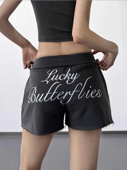 Letter Back Shorts