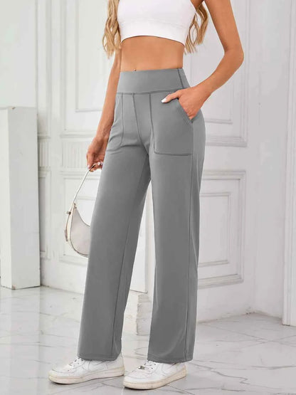 Lovelet High Waist Active Pants with Pockets