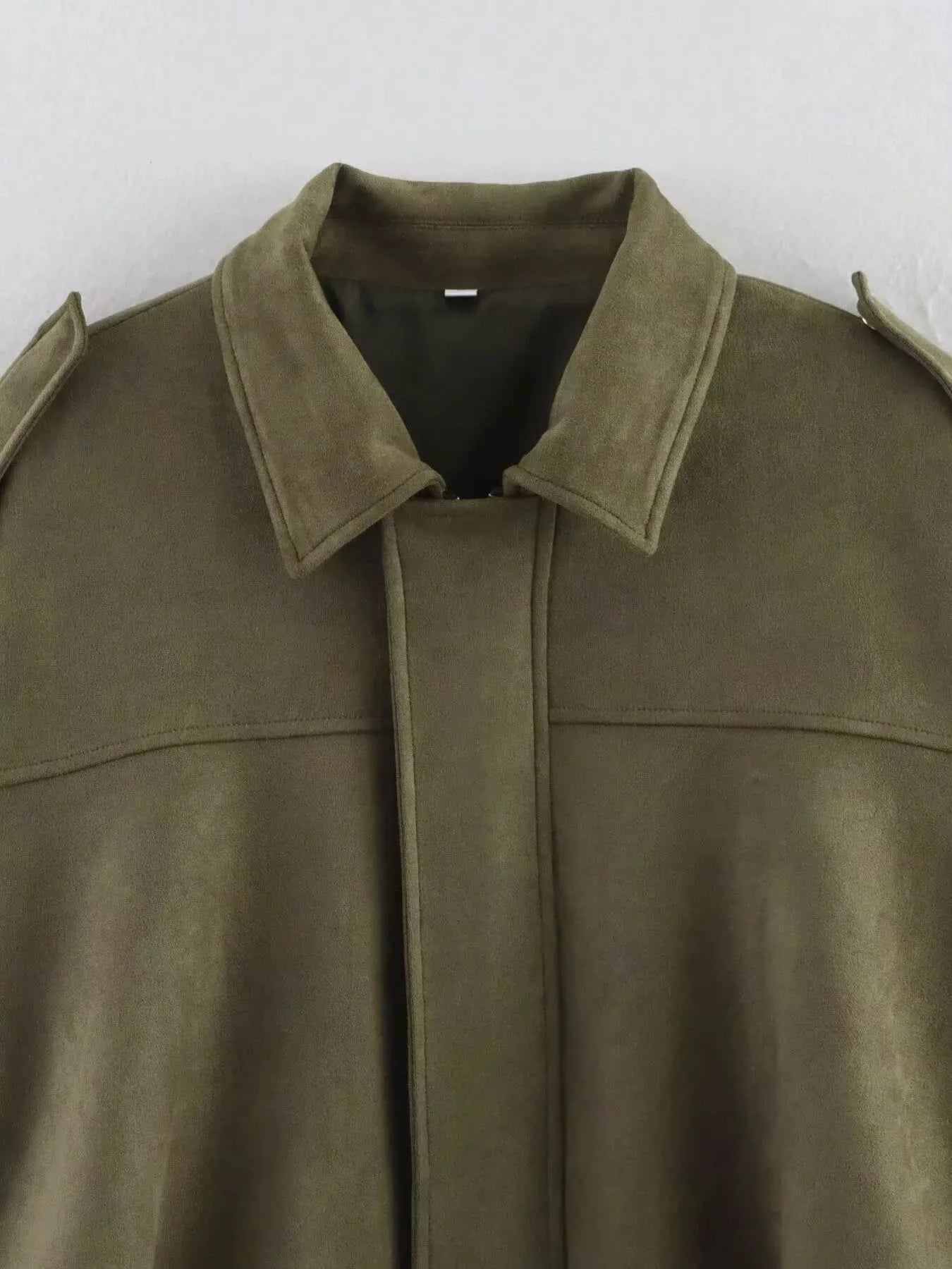 Zip Up Oversized Jacket