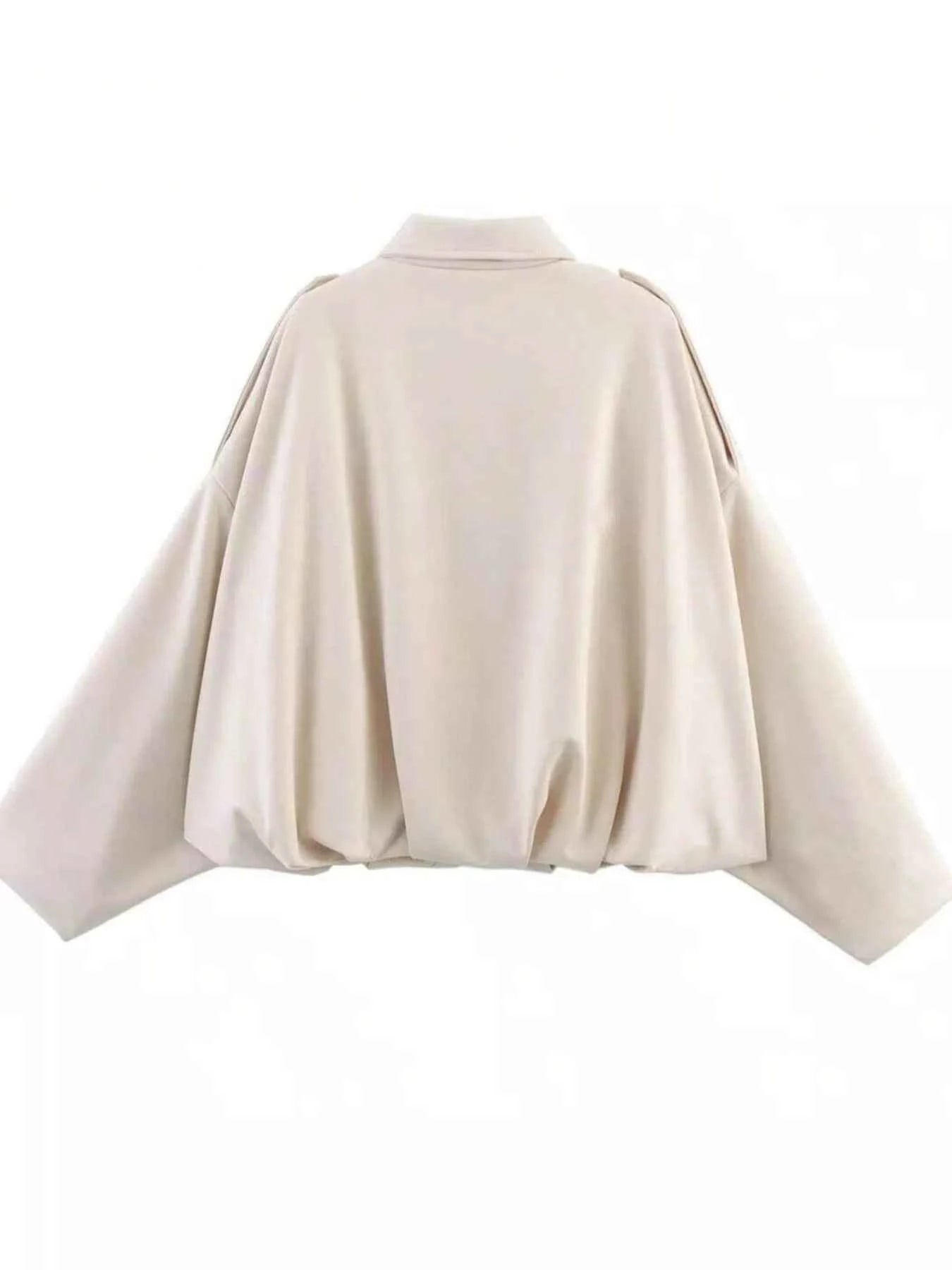 Zip Up Oversized Jacket