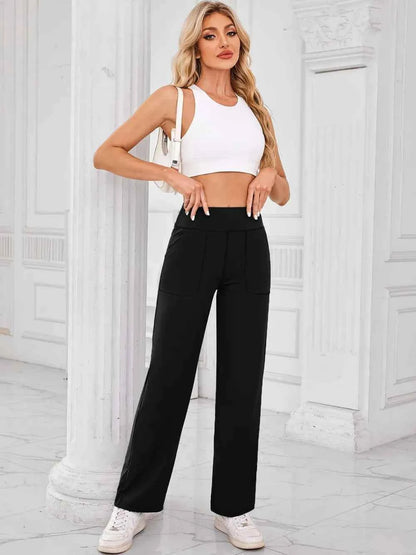 Lovelet High Waist Active Pants with Pockets