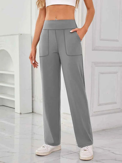 Lovelet High Waist Active Pants with Pockets