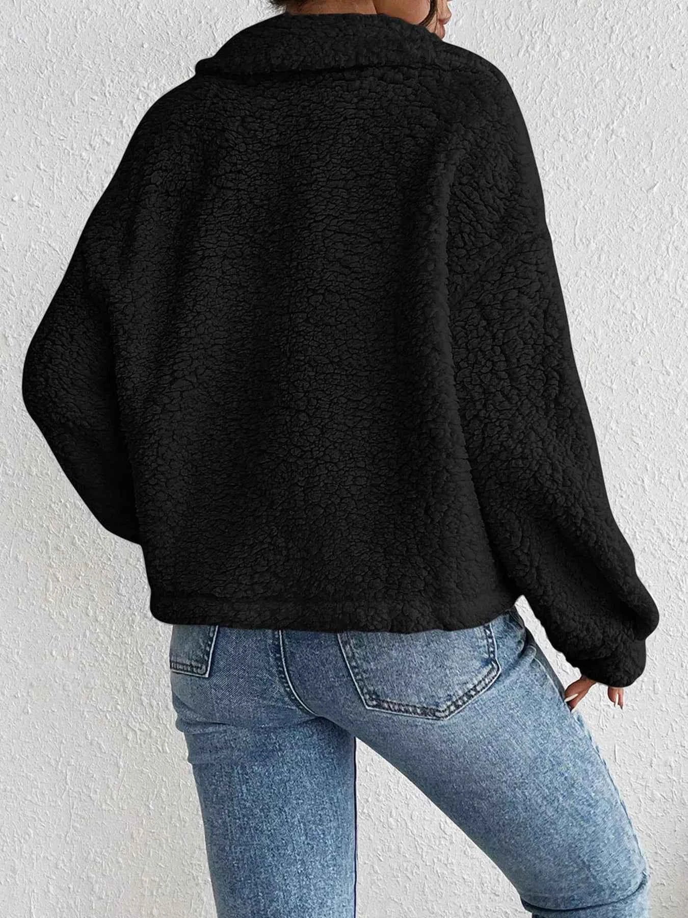 Cozy Sherpa Jacket Button-Down for Ultimate Comfort