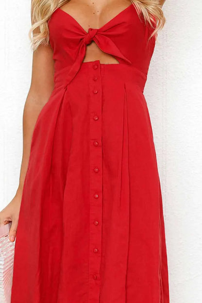 Cutout Sweetheart Neck Cami Dress - Stylish and Trendy Summer Fashion