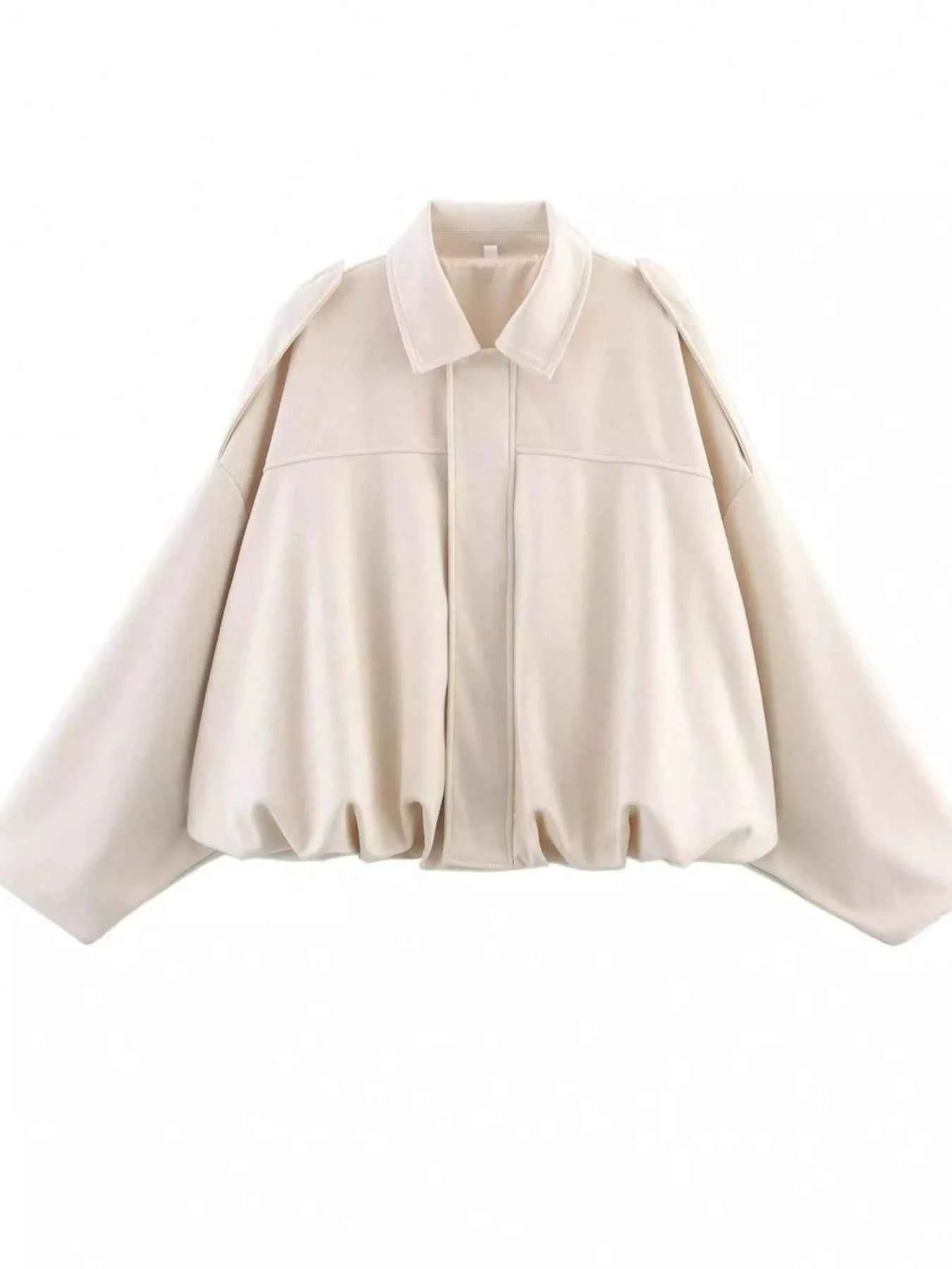 Zip Up Oversized Jacket