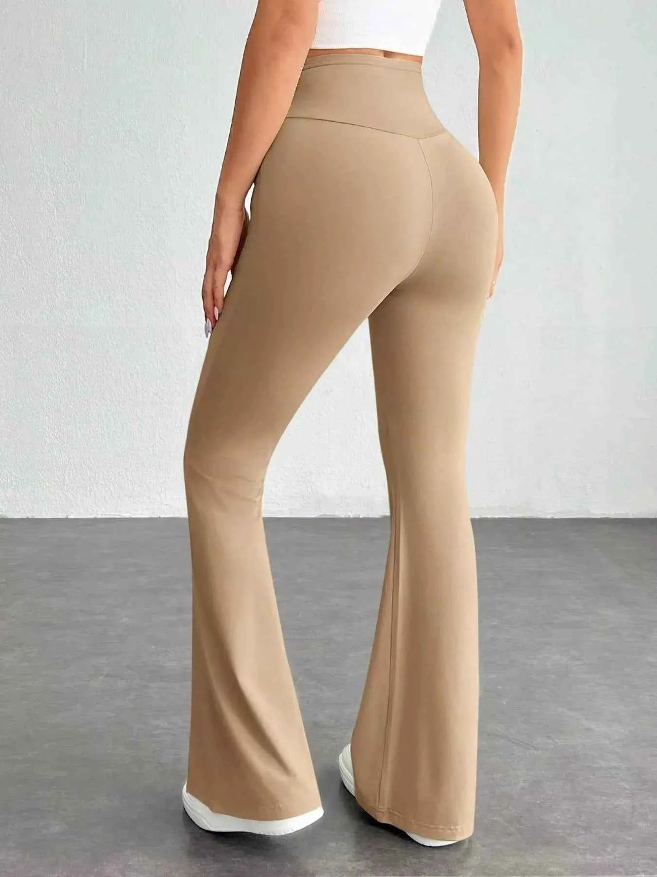 High-Waisted Flare Pants
