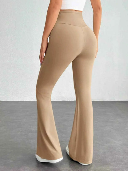 High-Waisted Flare Pants