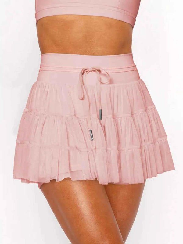 Stylish Tiered Skort