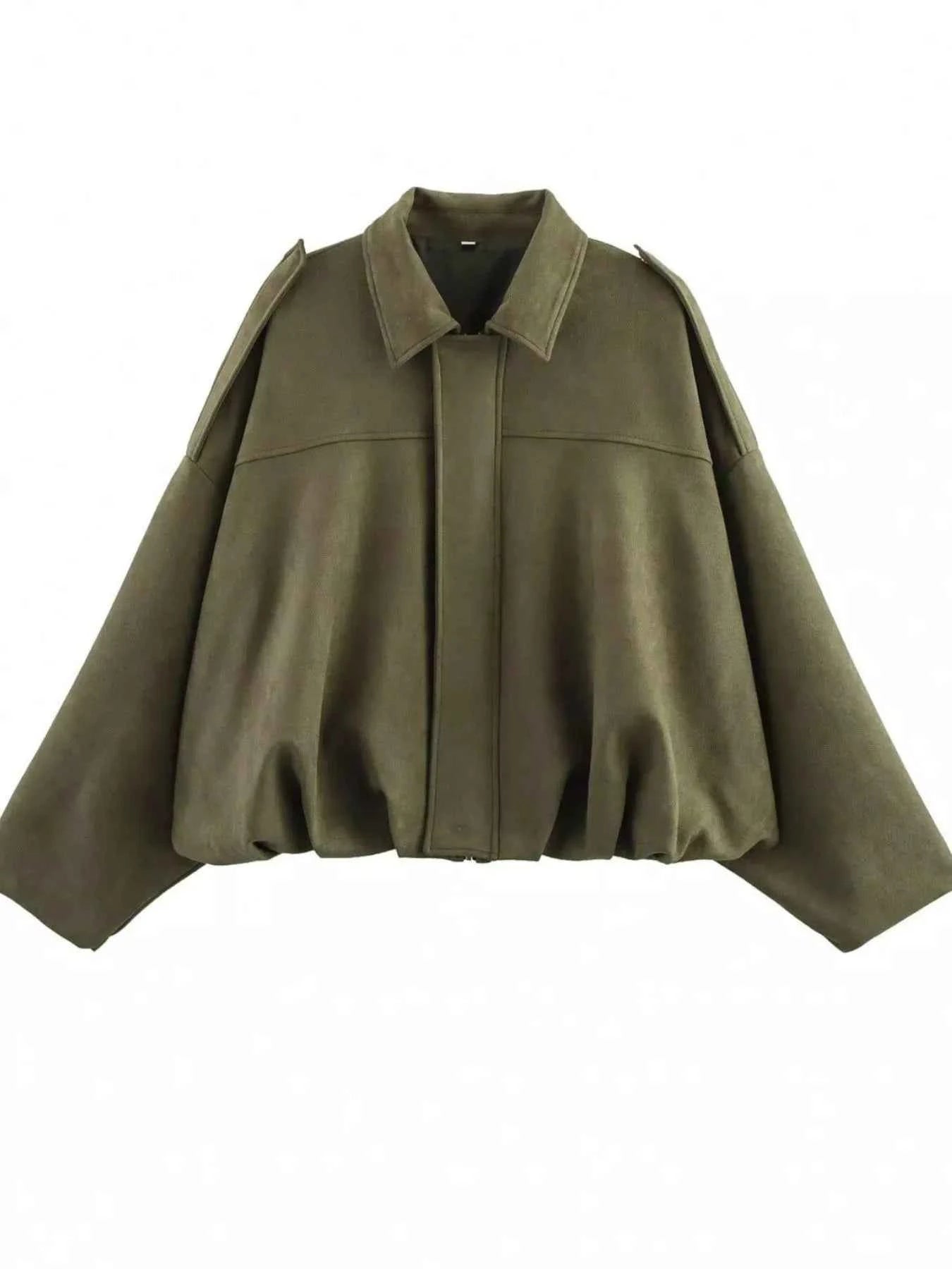 Zip Up Oversized Jacket