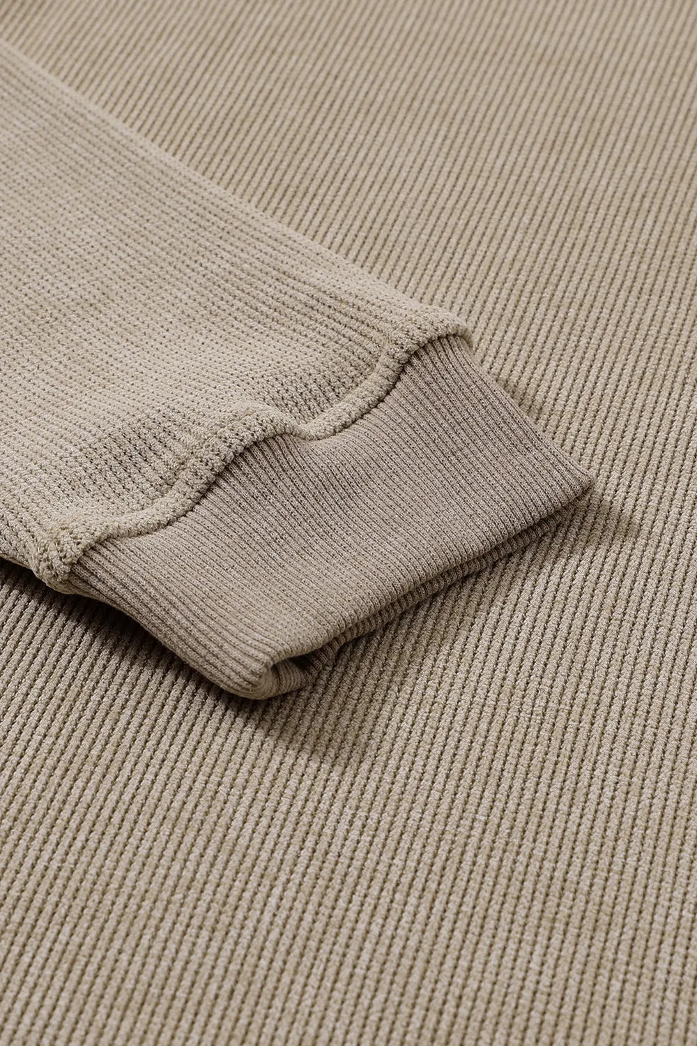 Sequin Candy Cane Round Neck Sweatshirt - DANCING WITH CLOTHES