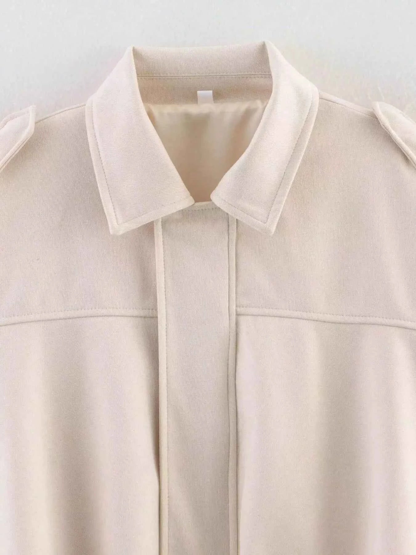 Zip Up Oversized Jacket