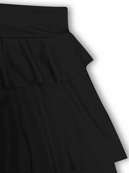 Tiered Ruffle Active Skort