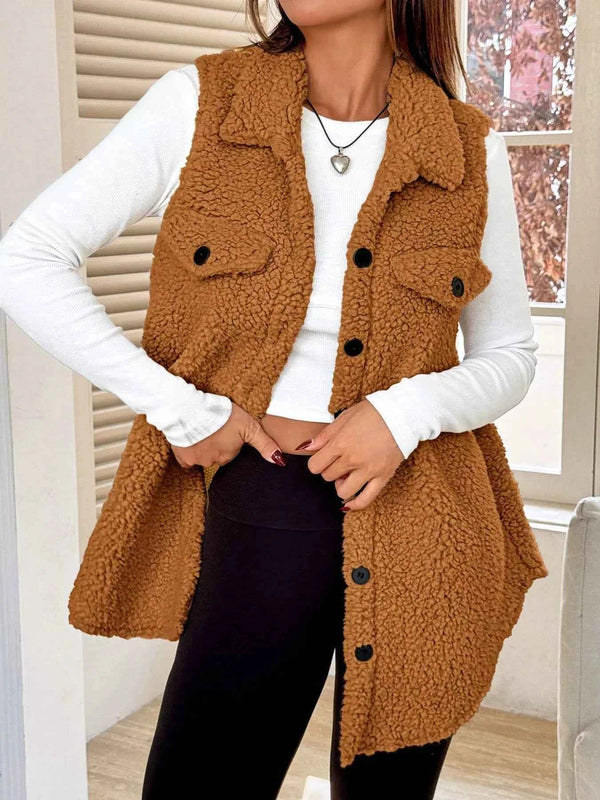Cozy Winter Fleece Vest
