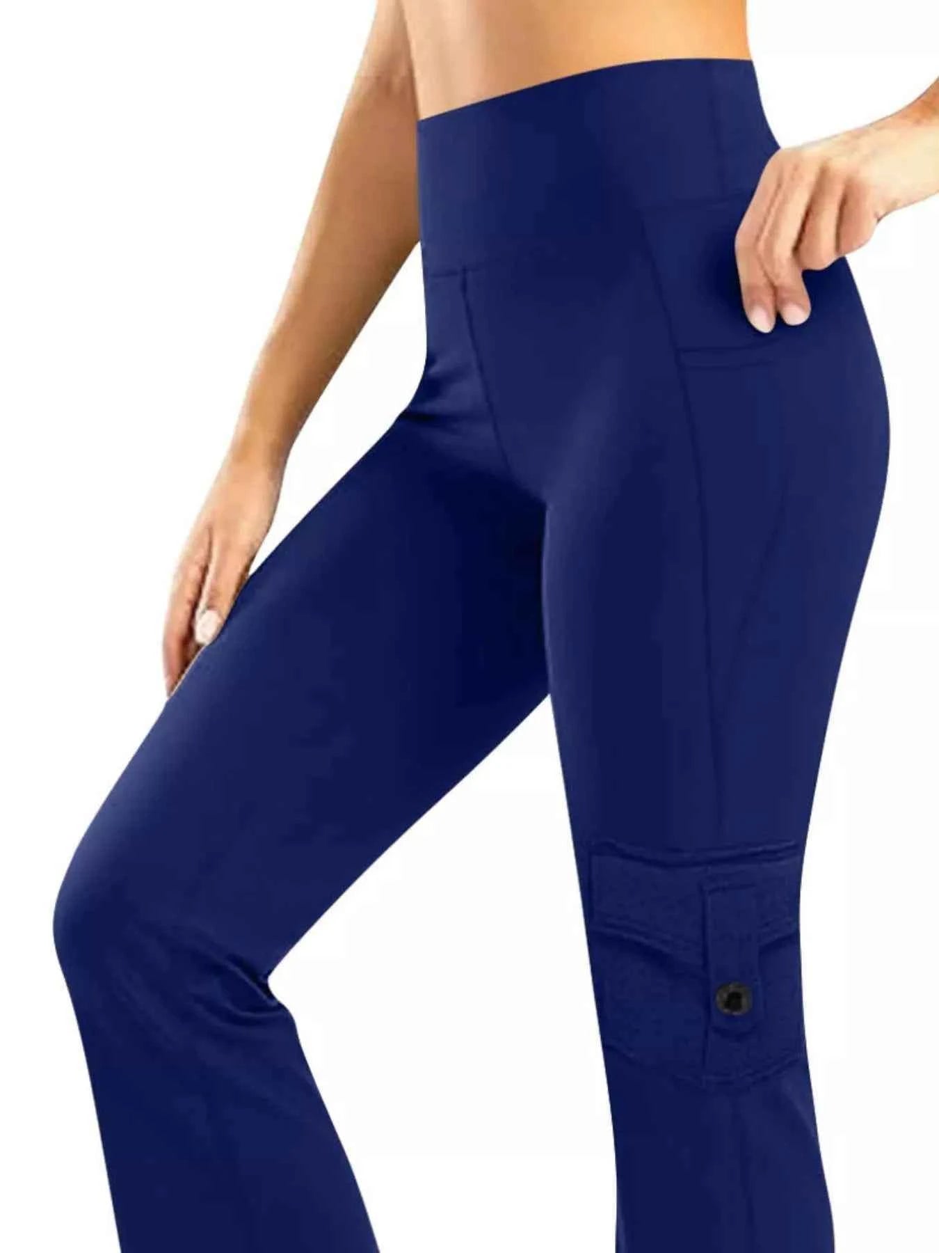 High-Waisted Yoga Pants with Pockets