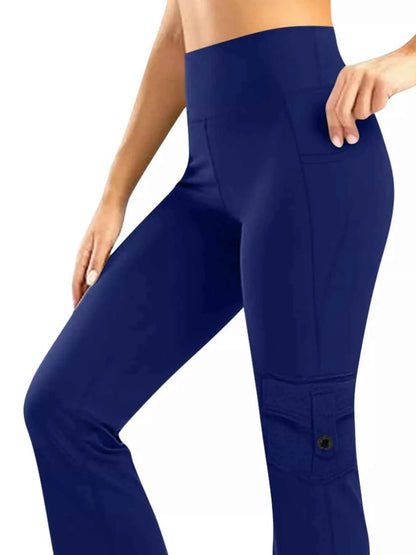High-Waisted Yoga Pants with Pockets