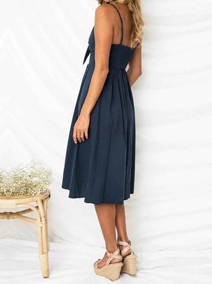 Cutout Sweetheart Neck Cami Dress - Stylish and Trendy Summer Fashion