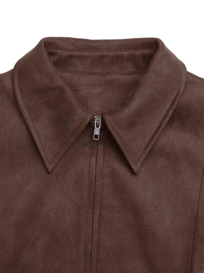 Zip Up Long Sleeve Jacket