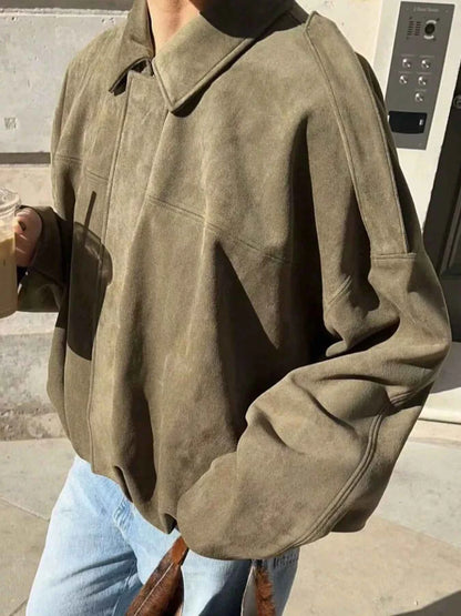 Zip Up Oversized Jacket