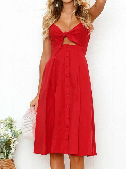 Cutout Sweetheart Neck Cami Dress - Stylish and Trendy Summer Fashion