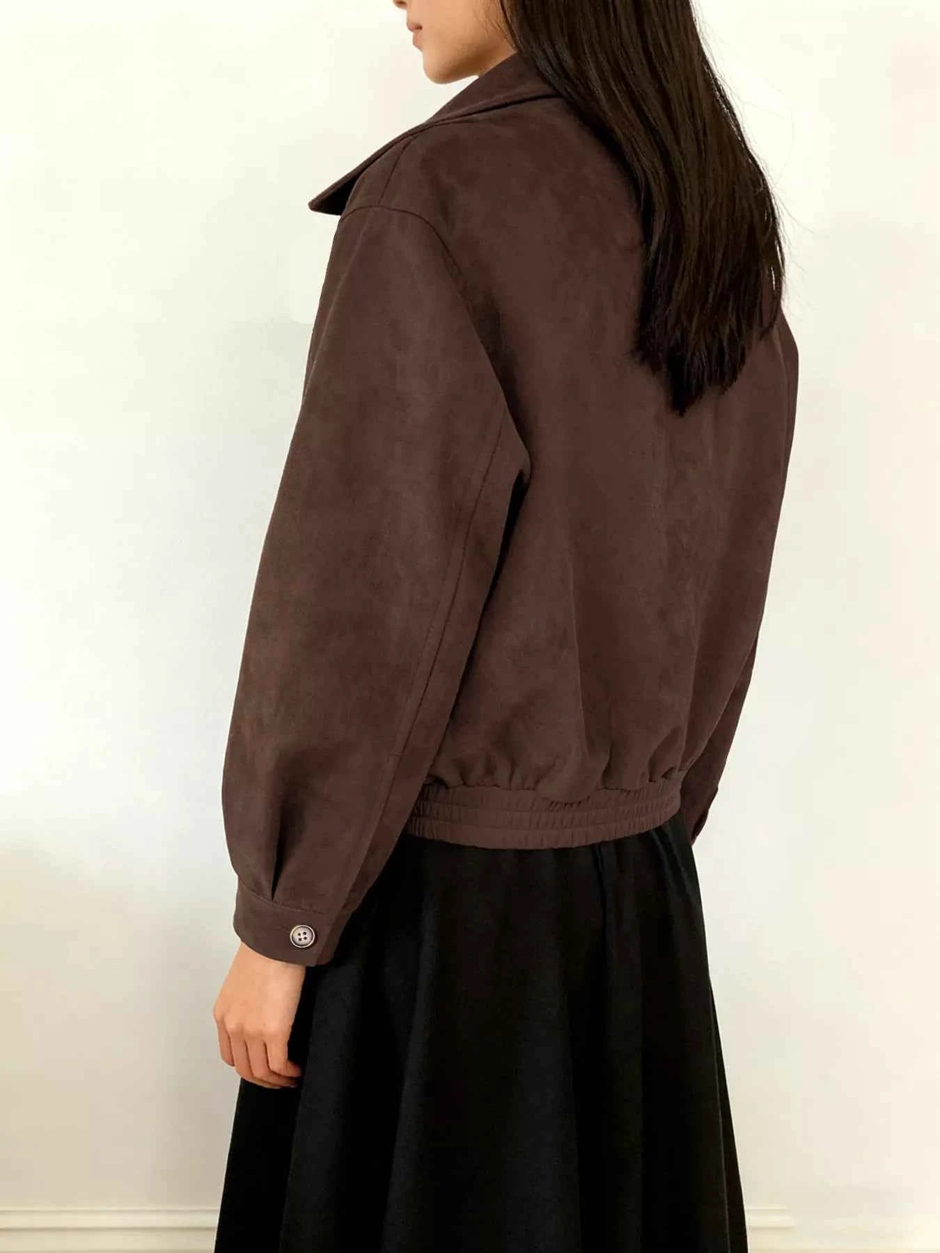Zip Up Long Sleeve Jacket