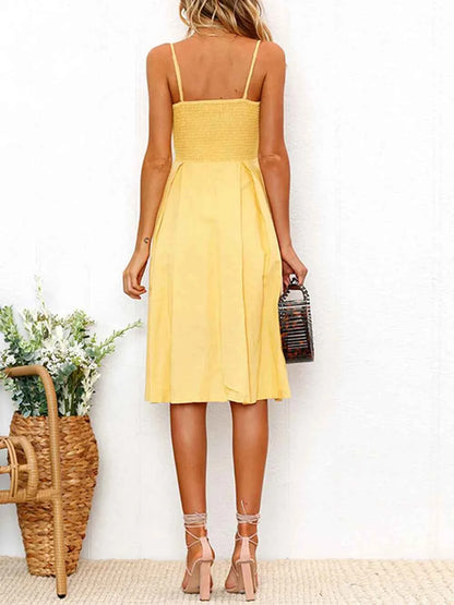 Cutout Sweetheart Neck Cami Dress - Stylish and Trendy Summer Fashion