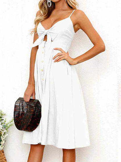Cutout Sweetheart Neck Cami Dress - Stylish and Trendy Summer Fashion